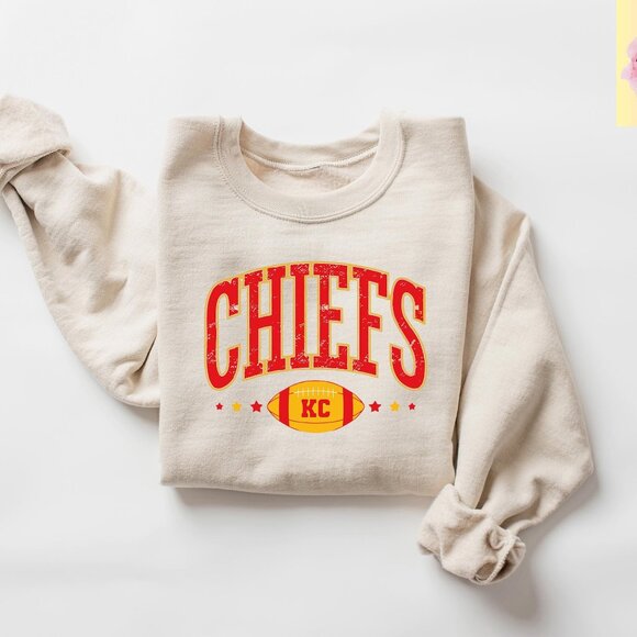 Kansas City Football Sweatshirt - Picture 1 of 2